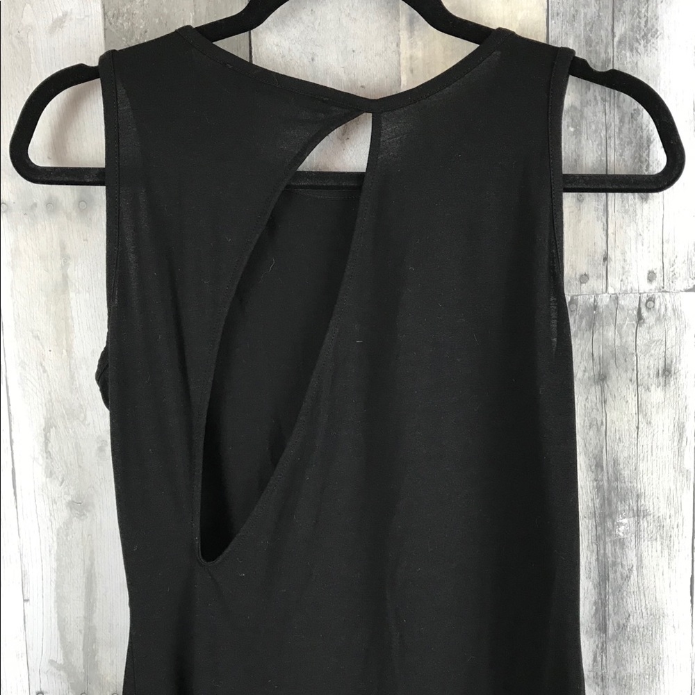 All Saints Black & Navy Carine Dress Sz 10 NWOT - Picture 4 of 8